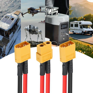 <span class=keywords><strong>Cable</strong></span> en Serie y Paralelo XT60, Conector de Batería, <span class=keywords><strong>Cable</strong></span> de Silicona Suave de 12AWG, Adaptador de <span class=keywords><strong>Cable</strong></span>, <span class=keywords><strong>Cable</strong></span> de Extensión para Helicóptero UAV, Quadcopter - Product Image 6