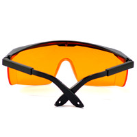 Lunettes de protection anti-UV bleues 100% UVC, réglables, EN207 en solde, 190-490 nm