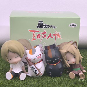 Venta al por Mayor de 4 Piezas/Juego de 4-6 cm, Figura de Anime Natsume <span class=keywords><strong>Yuujinchou</strong></span>, Modelo de PVC, Juguetes, Manualidades de Plástico - Product Image 1