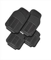 Protection contre tous les temps, ajustement universel, tapis de sol en TPE épais de 2 mm, antidérapants, 4 pièces, avant et arrière, pour voiture, SUV, camionnette, beige