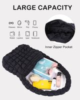 Sac fourre-tout matelassé léger en coton, grande capacité, style coréen, pour femme, idéal pour le shopping – Nouvelle collection en promotion directe usine