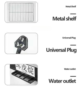 Incubateur pour reptiles de 23 L avec contrôle numérique de la température (10-40 °C), écran tactile LED pour tous types - Product Image 5