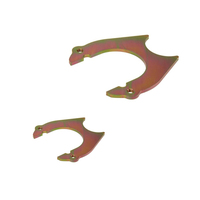 Kit de support de frein à disque avant personnalisé avec quincaillerie en acier métallique zingué et support en aluminium découpé au laser