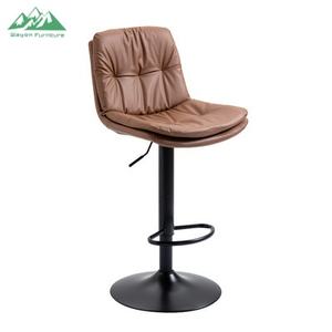 Taburete <span class=keywords><strong>de</strong></span> Bar Resistente Wayon con Ruedas, Asiento Redondo Azul, Silla <span class=keywords><strong>de</strong></span> Taller para Garaje o Salón - Product Image 6