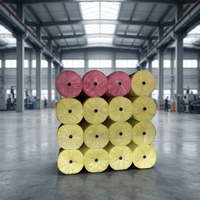 Nouveau rouleau de média filtrant en fibre synthétique F7 F8 F9 pour filtre à air industriel haute efficacité HVAC