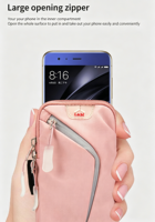 Brazalete para Teléfono Móvil de Múltiples Estilos para Correr, Bolsa para Bicicleta con Logotipo Personalizado, Almacenamiento Deportivo, Funda para Brazo, Bolsa para Muñeca, Precio de Fábrica, Bolsa para Teléfono de Bicicleta