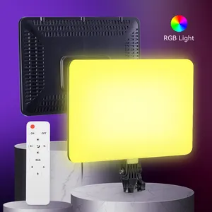 Hot sale PM-36/ PM-26 led Photography Light In Studio And Live Rgb With Stand 2.1 M flat screen shooting light