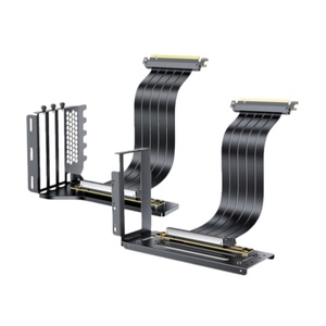 Câble d'extension de <span class=keywords><strong>carte</strong></span> <span class=keywords><strong>graphique</strong></span> serveur haute vitesse PCIe 4.0 personnalisé, ruban 16x <span class=keywords><strong>Riser</strong></span> pour adaptateur PCI-E - Product Image 1