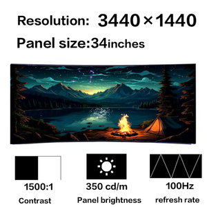 Pantalla de Repuesto para Monitor Médico LM340UW1-SSA1 de 34 Pulgadas 3440x1440, Panel LCD - Product Image 1