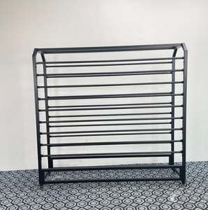 Di chuyển kim loại Rack hiển thị cho dệt vải toàn Bộ cuộn lụa Giá bánh xe Thảm khăn trải bàn kệ hiển thị siêu thị kệ - Product Image 2