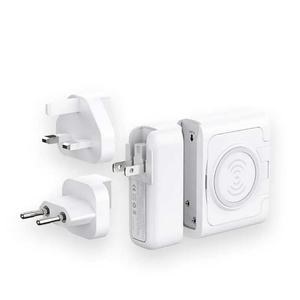 Cargador de Viaje USB Personalizado M-Queen, Banco de Energía Inalámbrico de 10000 mAh con Enchufe de Pared AU EU UK, Banco de Energía de Viaje - Product Image 1