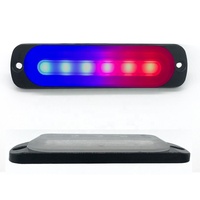 6LED Blitzlicht 18 Modi Blitzlicht Seiten lichter DC 12V 24V LED Lampe LKW SUV Pick Up Autozubehör Blitzlicht
