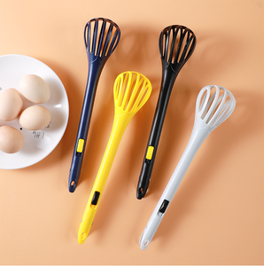 Longue Poignée Texture Givrée Confortable Tenue <span class=keywords><strong>À</strong></span> Main De Cuisine Rose Oeuf <span class=keywords><strong>Fouet</strong></span> - Product Image 2