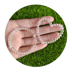 47mm acrilico AB trasparente cornici focali <span class=keywords><strong>perline</strong></span> ad anello rotondo <span class=keywords><strong>con</strong></span> 2 fori, anello circolare in acrilico per portachiavi che fanno penne <span class=keywords><strong>con</strong></span> <span class=keywords><strong>perline</strong></span> fai da te - Product Image 4