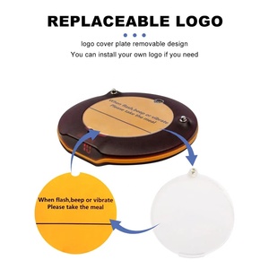 Logotipo gratis personalizar café Beeper de largo alcance vibrador zumbadores impermeables sistema de llamada de camarero inalámbrico buscapersonas para <span class=keywords><strong>restaurante</strong></span> - Product Image 6