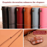 Libreta de Regalo de Alta Calidad con Logotipo Personalizado, Cosida con Hilo, A6, Cuero PU, para la Escuela, Oficina, Negocios, Viajes, Planificador, PVC