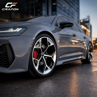 Jantes forgées CF 19 20 21 pouces 5x112 PCD pour voitures particulières, compatibles avec Audi RS6 RS7 RS5, jantes personnalisées sur mesure ODM