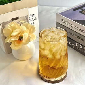 Ad alta estetica di grande capacità bicchieri di vetro Latte ghiacciato Americano succo tazze con disegno filettato per caffè <span class=keywords><strong>e</strong></span> <span class=keywords><strong>acqua</strong></span> - Product Image 6