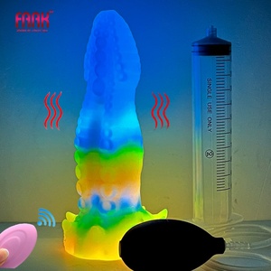 Juguete Sexual Anal con Tentáculos de Pulpo Luminosos y Vibradores, Inserto para Orgasmo Vaginal, Dildo, Juguetes Sexuales Anales para Hombre y Mujer - Product Image 1