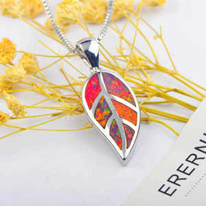 Collier Ancre Série Forêt Bestseller pour Femme avec Pendentif Bleu en Alliage de Cuivre Plaqué Argent Chaîne Boîte Chrétienne Cadeau - Product Image 4