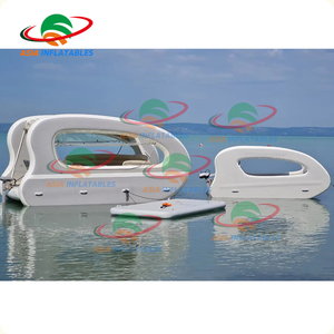 Impermeable DWF Watercraft barco inflable mar fiesta barco gran oferta Drop Stitch Lounge para agua Acitvity - Product Image 4
