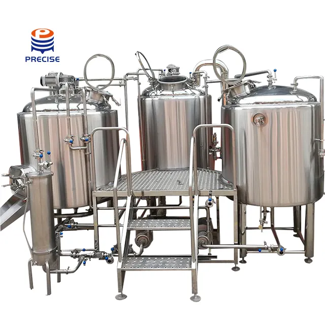 Equipamento de fabricação de cerveja comercial 5000L de alta qualidade para projeto de cervejaria comercial