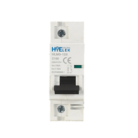 HiELEK MCB 32 Amper 1P 10kA B/C/D Eğrisi Minyatür Devre Kesici HLM3-125 CE Sertifikalı Din Ray Montajlı 230/400V IP20 IEC/EN