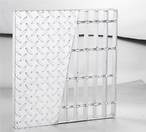 Plateforme extérieure personnalisée en acier inoxydable galvanisé à chaud, passerelle, pont piétonnier, revêtement en acier <span class=keywords><strong>composite</strong></span>, grille en acier - Product Image 1