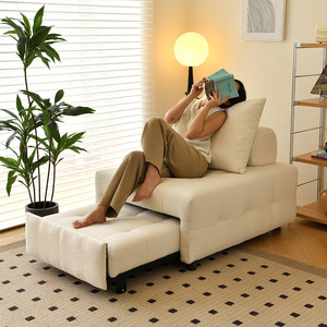 Minimalist Foldable Single <strong>Double</strong> Sofa <strong>Bed</strong> Folding Dual-use New Small Household Living Room Multifunctional Two-in-one <strong>Pull</strong>-<strong>out</strong> - Product Image 1