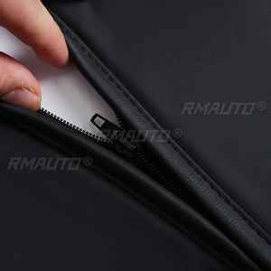 Juego Completo de 5 Fundas de Asiento para Automóvil, Fundas de Asiento de Cuero PU Impermeables para Ford F150 Crew Cab 2009-2021 - Product Image 3