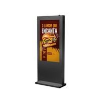 Pantalla LCD para Exteriores de 65 Pulgadas, Alto Brillo (3000 Nits), Resistente al Agua (IP65), Kiosco Digital con Animación para Tiendas Minoristas, con SDK, de Pie