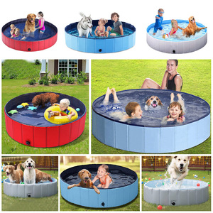Piscina inflable para mascotas Lcwj de 120x30cm, bañera plegable para perros, para nadar y jugar al aire libre. - Product Image 5