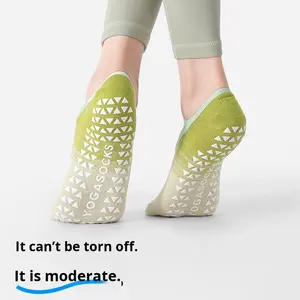 Femmes adulte danse intérieure Pilates chaussettes de sol Yoga Fitness antidérapant sport équipage tricoté Technique en gros pour le printemps été - Product Image 4