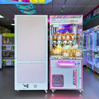 Machine de jeu d'arcade à griffes très rentable, machine à griffes commerciale à monnayeur pour jouets et prix