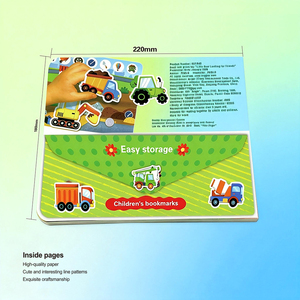 Libro de Actividades con Pegatinas <span class=keywords><strong>para</strong></span> Niños Pequeños de 3 a 5 Años, Libro Interactivo de <span class=keywords><strong>Cuentos</strong></span> de Animales del Bosque, Regalo Educativo Preescolar <span class=keywords><strong>para</strong></span> Niños y Niñas - Product Image 6