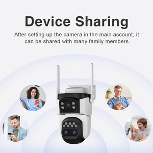 Veesky cr621zr 9mp Wifi Camera an ninh hai cách liên lạc ba ống kính Tầm xa zoom Mạng máy ảnh với phát hiện chuyển động - Product Image 6