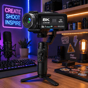 Caméra vidéo portable compacte et légère pour les aventures <span class=keywords><strong>de</strong></span> voyage sans fin et les excursions en plein air - Product Image 1