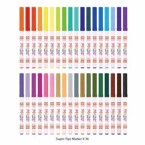Моющийся маркер для детей, 36 цветов - Product Image 2