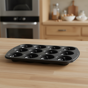 Molde para hornear antiadherente Kaiser Muffin Bundt Cake Pan Maxi de 12 tazas para uso doméstico - Product Image 3