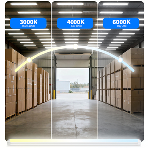 50W 100W 4ft 8ft V Shape Integrated T8 Led Tube <b>Light</b> Shop Lighting Led <b>Light</b> for for Garage Warehouse <b>Workshop</b> - Product Image 5