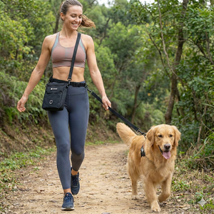 Sac à bandoulière multifonction pour chien Gassi Bag, sac de promenade pour chien, pochette pour friandises, sac banane d'entraînement, distributeur de friandises, ceinture pour animaux de compagnie, sac de taille - Product Image 4