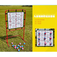 Accessoires de jeu de plein air, autocollants, en lancer magique, pour entraînement, Baseball, plage, sport, ventouse, lot de 50 pièces