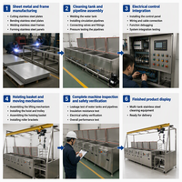 Mesin Pembersih Ultrasonik Otomatis Mesin Pembersih Ultrasonik Industri Mesin Pembersih Ultrasonik Industri dengan Timer