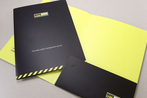 Tùy chỉnh thiết kế túi bên trong tên chủ thẻ công ty quảng cáo A4 giấy tài liệu trình bày thư mục tập tin - Product Image 6