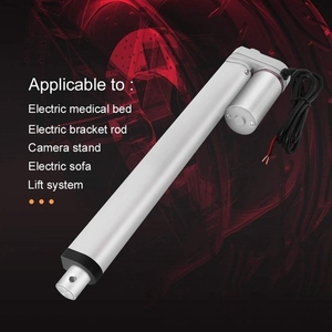 DC12V พัตเตอร์ไฟฟ้าเชิงเส้นสำหรับประตูหน้าต่าง50มม. ความยาว12มิลลิเมตร/วินาทีความเร็ว1000N กระบอกสูบเชิงเส้น - Product Image 3
