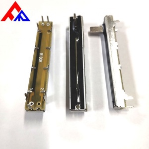 High Durability Instrument Volume Adjustment <b>Sliding</b> Potentiometer 45mm 60mm 100mm - Product Image 2