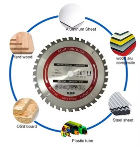 LIVTER 216x36T Lame de scie circulaire multi-usages pour la coupe de l'acier, de l'aluminium et du <span class=keywords><strong>bois</strong></span>, qualité supérieure européenne - Product Image 6