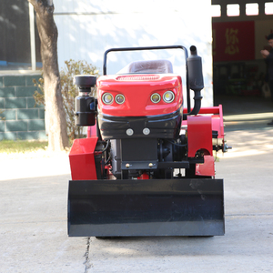 Máquina agrícola doméstica pequeña multifuncional, Tractor 4wd sobre orugas, timón rotativo, sequía de agua, doble propósito para Ridging - Product Image 2