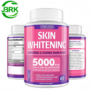 מותג פרטי עור הלבנה כמוסות נוגד חמצון וקולגן אנטי אייג 'ינג מפחית כתמים שחורים אצל מבוגרים - Product Image 1