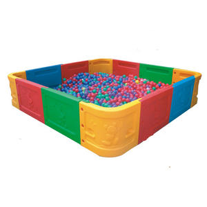 Pelotas de plástico coloridas ecológicas, piscina cuadrada, redonda, para bebé - Product Image 2